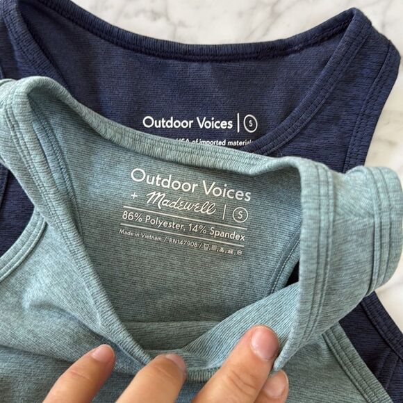 Madewell x Outdoor Voices Athena Crop Top Bundle x 3 - Picture 9 of 13